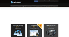 Desktop Screenshot of hostingent.com